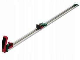 Pjovimo liniuotė PARKSIDE, 116 cm, aliuminė, tinka frezoms ir siaurapjūklėms