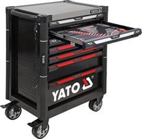 Įrankių vežimėlis Yato YT-55308, 7 stalčių, 157 vnt.