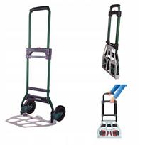 Sulankstomas transportavimo vežimėlis, 100 kg, tik 82 cm, reguliuojamas