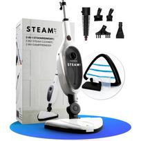 Garų šluota STEAM-IT 1300W, 10 priedų, greitas įkaitimas, tinka grindims ir plytelėms