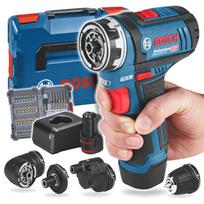 Atsuktuvas Bosch Professional GSR 12V-15FC su 4 antgaliais 06019F600F