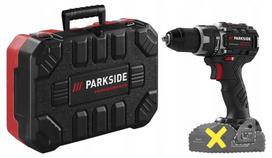 Atsuktuvas-gręžtuvas PARKSIDE PERFORMANCE PABSP 20V Li C4 be akumuliatoriaus