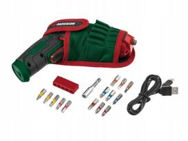 Atsuktuvas PARKSIDE Rapidfire 2.2, 4V, su 14 antgalių, USB-C, dėklas