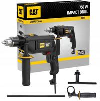 Smūginis gręžtuvas CAT DX17, 750 W, 0–3000 aps./min, su greičio reguliavimu