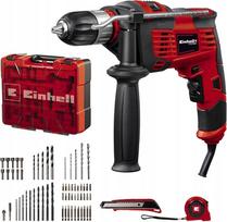 Smūginis gręžtuvas EINHELL TC-ID 1000E su 64 priedais ir dėklu