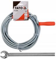Kanalizacijos vamzdžių valymo spiralė YATO YT-25005, 10 m
