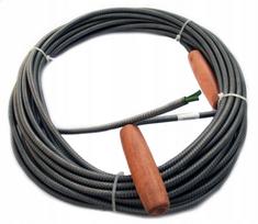 Vamzdžių valymo spiralė SEWER SPRING VIPER, 5 m