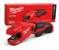 Vamzdžių pjaustyklė Milwaukee M12 PCSS-0, tinka nerūdijančiam plienui, variui ir PVC