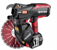 Armatūros surišimo įrankis REINFORCEMENT TIGER MAX RB443T, 2 akumuliatoriai 5Ah, dovanų betono šepetys 230 mm