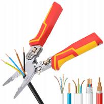 9in1 universalios elektriko replės su srovės matavimo funkcija