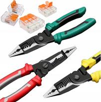 Universalūs 9-in-1 elektriko replės su greitaisiais jungtimis laidams ir kabeliams