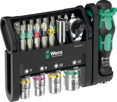 Įrankių rinkinys WERA TOOL-CHECK MODULAR 1, 21 dalis