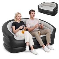 Pripučiama sofa, 2 vietų, 140x84 cm, atspari vandeniui, su pompa