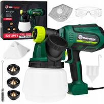 Dažymo pistoletas MAPOWER, 750 W, 3 antgaliai, sienoms