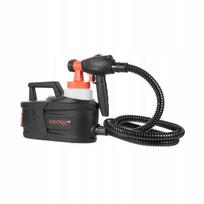 Dažų purkštuvas Dnipro-M SF-100, 650 W, HVLP, 1000 ml/min, 800 ml talpa, 2 antgaliai