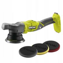 Akmenų poliruoklis RYOBI R18P-0, 18V, 125 mm, su 3 pagalvėlėmis