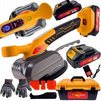 Plytelių vibracinis lygintojas su siurbtuku STRONG PRO, 48V, 2 akumuliatoriai