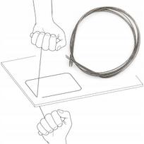 Deimantinė viela akmens masės pjovimui, 0,5 x 300 mm, 5 vnt., DISTAR CORD 87015424118