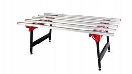 Darbo stalas didelėms plytelėms RUBI 18935, keliamoji galia 250 kg