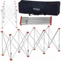 Sulankstomas darbo stalas SPIDER, 8 kojų, dideliems formatams, 170x60 mm, 800 kg