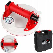 Vakuuminis siurbtukas su manometru Powerfix, baltas