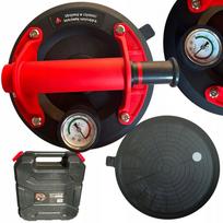 Vakuuminis siurbtukas plytelėms ir stiklui, su slėgio matuokliu, 180 kg, 200 mm