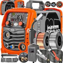 Suvirinimo aparatas SYNERGY MIG/MMA/TIG 200A PRO MP0121, invertorius