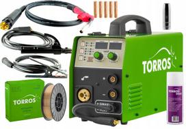 Suvirinimo aparatas Torros MIG/MAG/MMA/TIG 200A, 3in1, M2010 SET