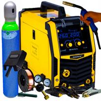 Pusiau automatinis suvirinimo aparatas MAGNUM MIG 212 ALU SYNERGY 3-in-1