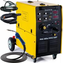 Suvirinimo aparatas MAGNUM MIG 380W, 370A, 400V, 4x4, MIG/MAG, MMA, FLUX