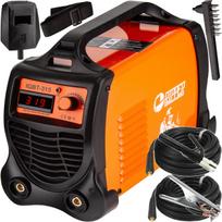 Suvirinimo aparatas inverterinis INVERTER STRONG su LCD ekranu, MMA, IGBT, kaukė ir šepetėlis