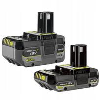 Ryobi 18V 4,0 Ah ir 2,0 Ah ONE+ Lithium+ RB18242X akumuliatorių komplektas