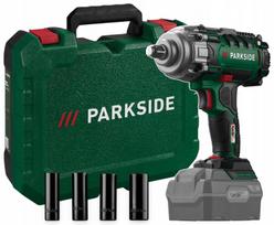 Akimuliatorinis smūginis veržliaraktis PARKSIDE PASSK 20-Li 20V 400Nm, su dėklu