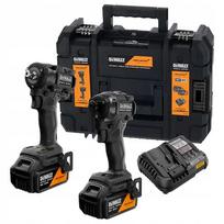 Smūginis veržliasukis ir suktuvas DeWALT McLaren DCK2224MP2, 18V, 2x5,0Ah