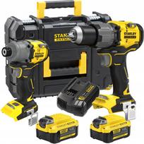 Akumuliatorinių įrankių rinkinys Stanley SFMCK211M2T 18V (2x4Ah, SFMCD726, SFMCF830)