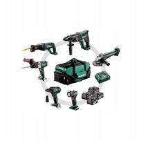 Atsuktuvo ir gręžtuvo rinkinys Metabo 4x4,0Ah, 12 dalių, modelis 6.1 685211000