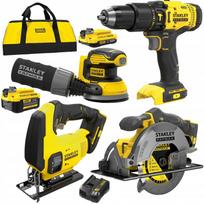 Elektrinių įrankių rinkinys Stanley SFMCK412MDS, 4 įrankiai, 18V Fatmax V20