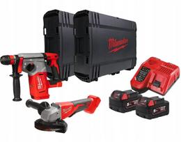 Akumuliatorinių įrankių rinkinys Milwaukee M18 BLPP2G-502X, 2x 5.0 Ah