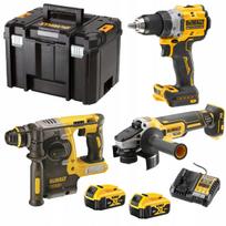 Akumuliatorinių įrankių rinkinys DeWalt DCK330P2T, 18V, 2x5,0Ah, 3 vnt., su TStak dėže