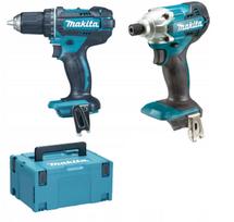 Akumuliatorinių įrankių rinkinys MAKITA DLX2339ZJ 18V: DDF482 ir DTD156