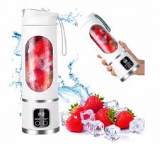 Nešiojamas belaidis kokteilinis plaktuvas, 500 ml, USB įkrovimas