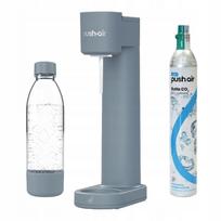 Sodos gaminimo rinkinys Dafi PushAir su CO2 kapsule ir 0,7 l plieno buteliu