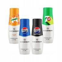 Gazuotų gėrimų sirupas Pepsi, Mirinda, 7UP, 440 ml, SodaStream