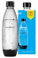 Vandens butelis SodaStream FUSE 1 l, juodas, tinkamas plauti indaplovėje