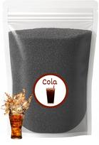 Cukraus vata COLA, 1 kg, juoda-pilka, skirta aparatui
