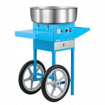 Cukraus vatos aparatas VEVOR, 1000 W, 52 cm, su vežimėliu ir temperatūros valdymu