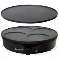 Blynų keptuvė Techwood TCP-616, 1000 W, 30 cm sukamasis paviršius