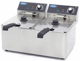 Elektrinė gruzdintuvė MAXIMA 2x8 l, 6,5 kW, 09365225