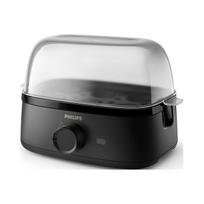 Kiaušinių virimo aparatas Philips HD9137/90, 400W, 6 kiaušiniai, juodas, 2 vnt.