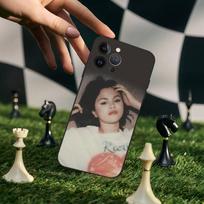 Singer Selena Gomez Phone Case For IPhone 17 16 15 14 13 12 11 Pro Max Mini Air Black Shockproof Soft Cover Fundas iPhone 17Promax gray
